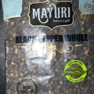 Kerala Black Pepper Whole 100G Mayuri