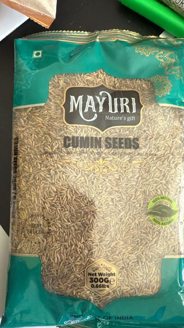 Whole Jeera (Cumin Seeds) 300g