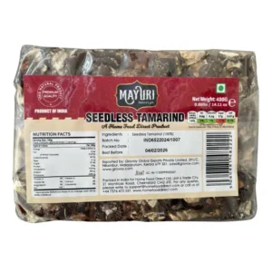 Mayuri Tamarind Seedless Slabs (Imli) 400g