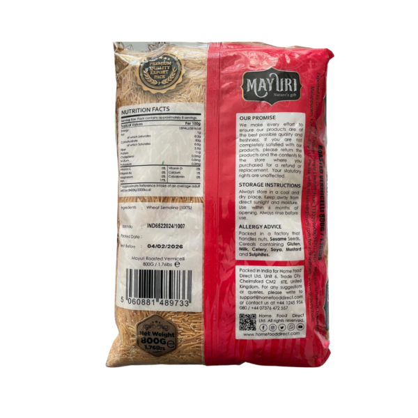 Mayuri Roasted Vermicelli 800G - Image 2