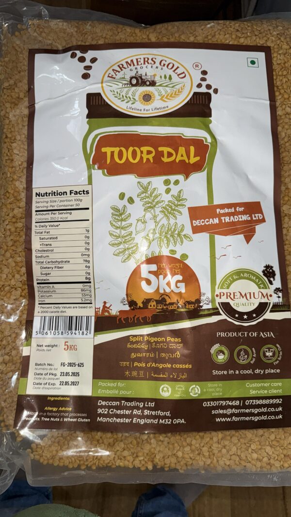 Toor Dal Select 5Kg