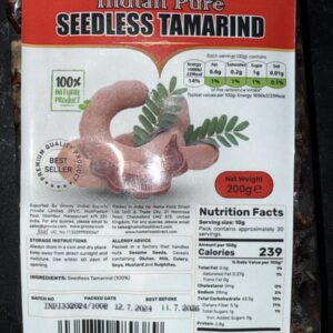 Mayuri Indian Pure Tamarind Seedless 200g