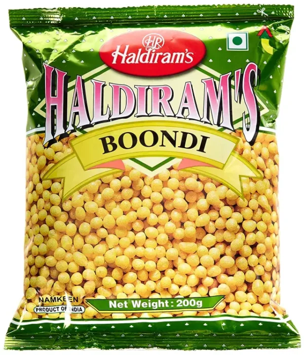 Haldiram Plain Boondi 200 Grams