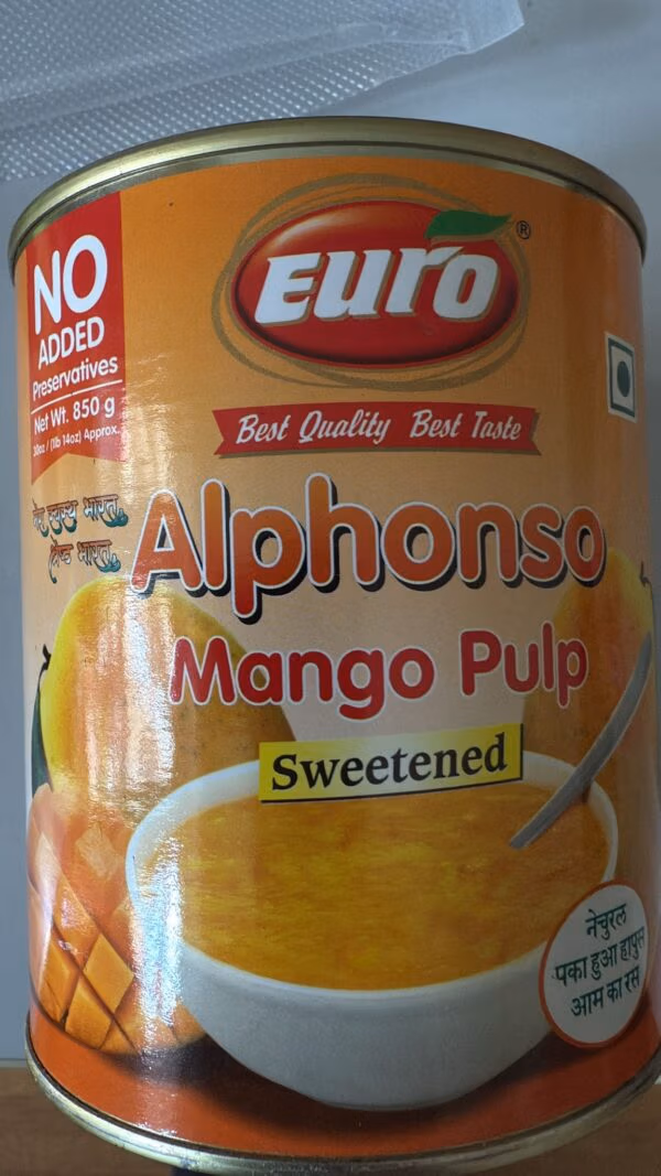 Alphanso Mango Pulp
