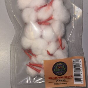 Round Cotton Wicks for Pooja