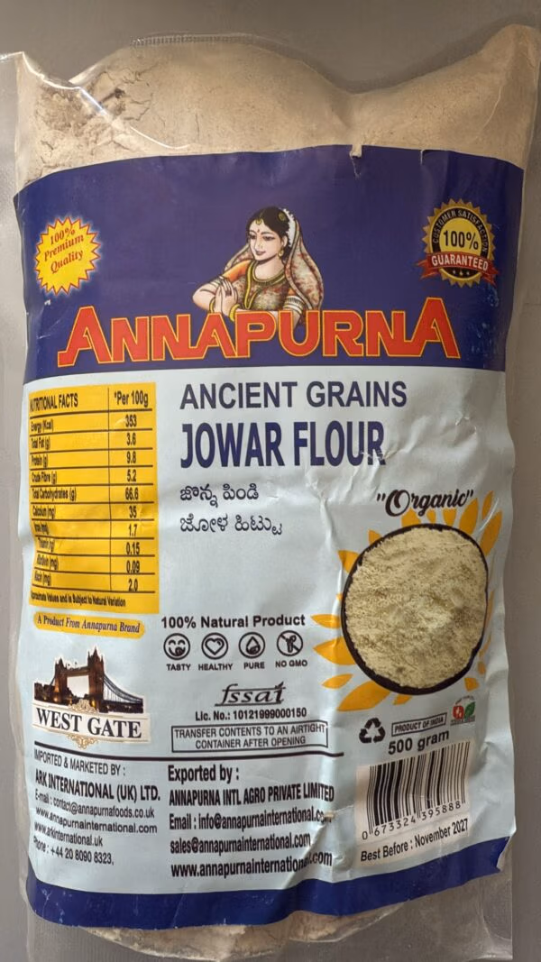 Jowar Flour -Annapurna
