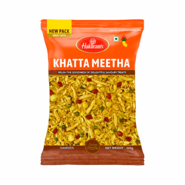 Haldiram Khatta Meetha 220 Grams