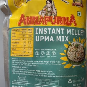 Millet Upma Rava Annapurna