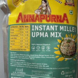 Millet Upma Rava Annapurna