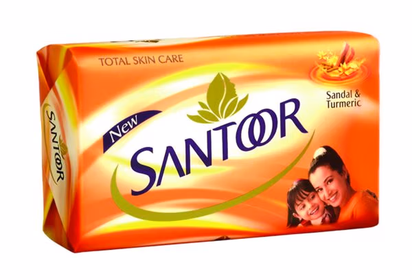 Santoor Sandal & Turmeric Soap 150g