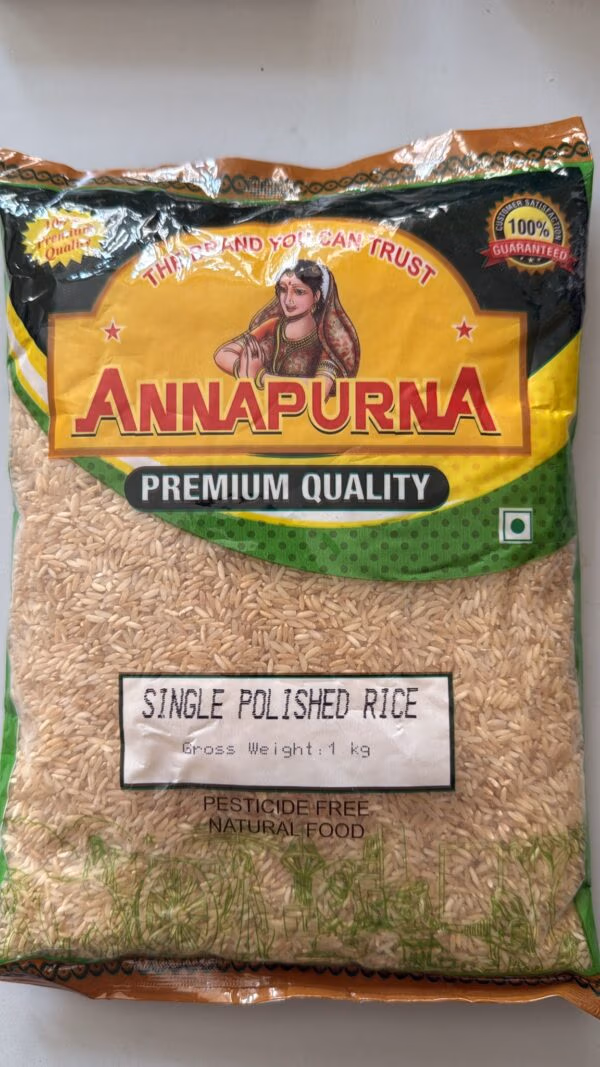 Annapurna Single Polished Rice 1kg