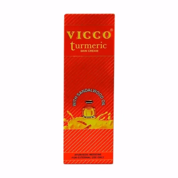 Vicco Turmeric with Sandalwood Oil Vanishing Cream