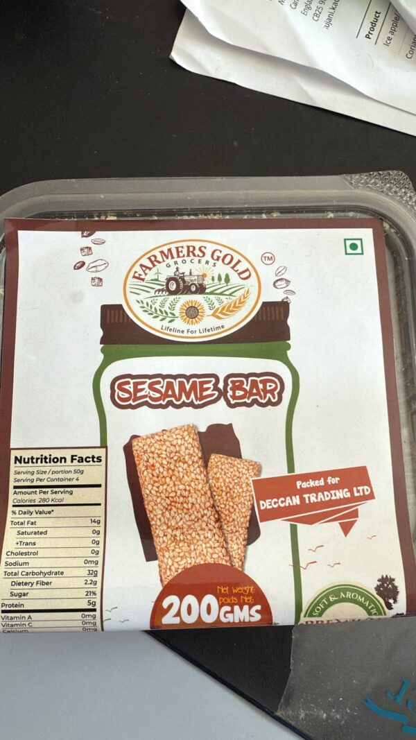 Sesame Bar 200g