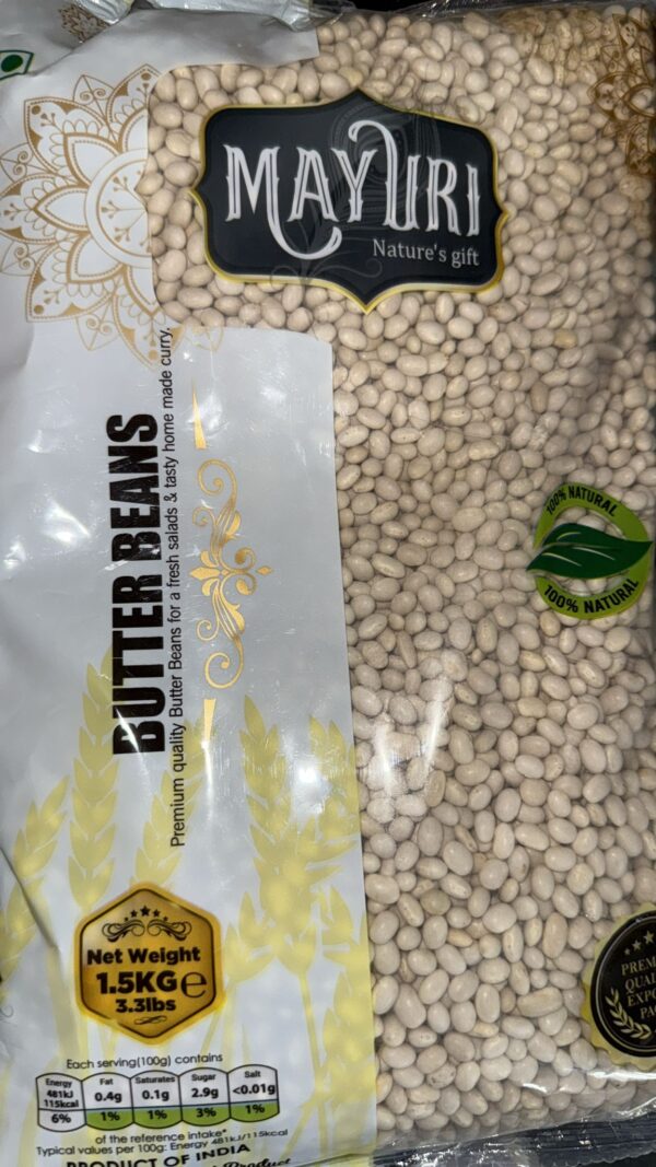 Butter Beans Mayuri 1.5kg