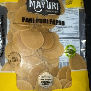 Pani Puri Papad Mayuri 200g