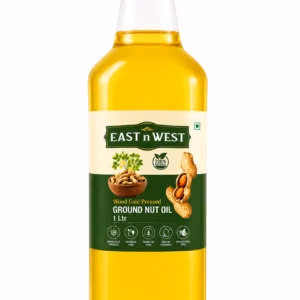 Wood Cold Pressed Peanut Oil 1lt -EastnWest