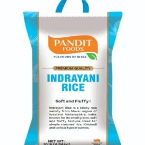 Indrayani Rice -10lbs Pandit Foods