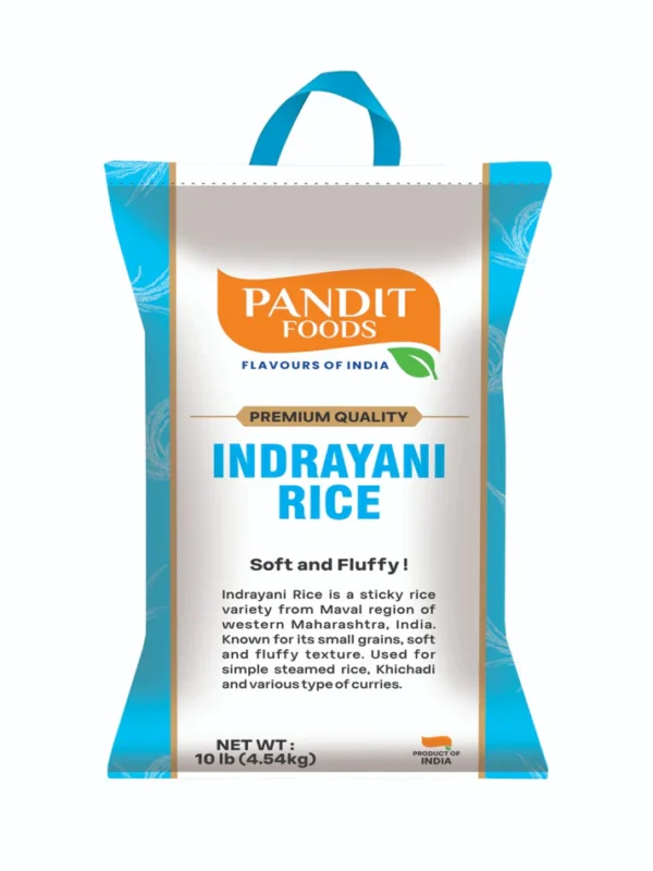 Indrayani Rice -10lbs Pandit Foods