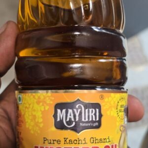 Pure Kachhi Ghani Mustard Oil 1lt Mayuri