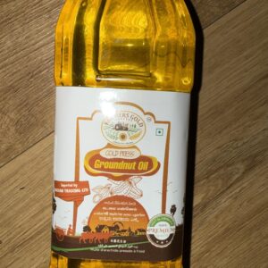 Cold pressed peanut oil 1lt - FG