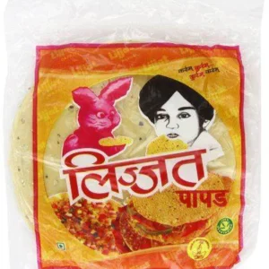 Lijjat Udad Black Pepper Papad 200g