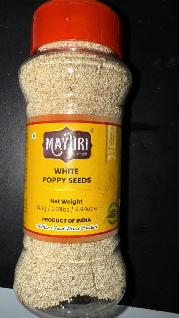 Poppy Seeds White 140g