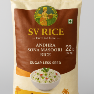 Sugar less Sonamasoori SV Rice 10kg