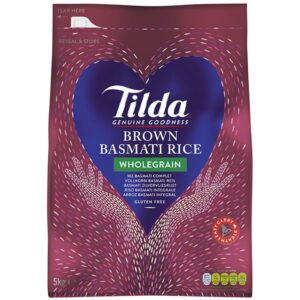 Tilda Brown Basmati Rice 5kg