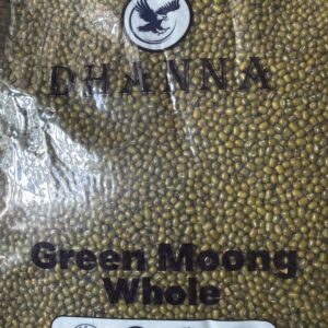 Green Moong Whole 2kg Dhanna
