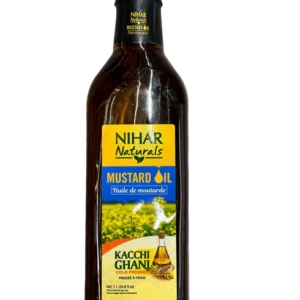 Nihar Naturals Kacchi Ghani(Cold Pressed) Mustard Oil 1L
