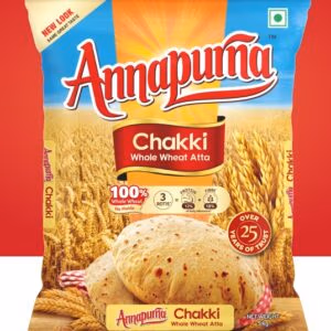 Annapurna 100% Whole Wheat Chakki Atta( No Maida) 10 KG