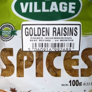 Golden Raisins 100g -Village