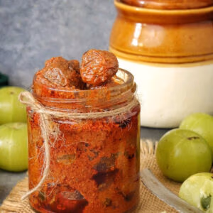 Village Amla (Goose berry)Pickle 300g (Without Garlic)