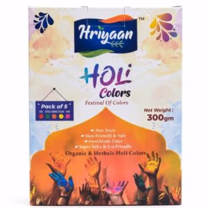 Holi colours(pack of 5) 300gm