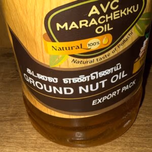 Cold press peanut oil 3lt -AVC