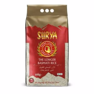 Surya 1121 Extra Long Superior Basmati Rice 10kg