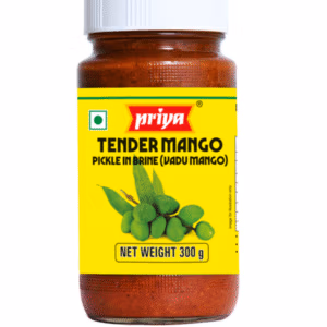 Priya Tender Mango Pickle In Brine (Vadu mango) - 300g.