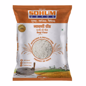 Ragi Flour (नाचणीच पीठ) by Sohum (500 gms)