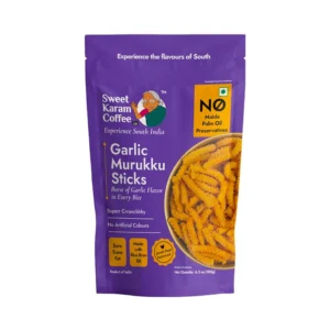 Garlic Murukku Sticks 200g-Sweet Karam Coffe